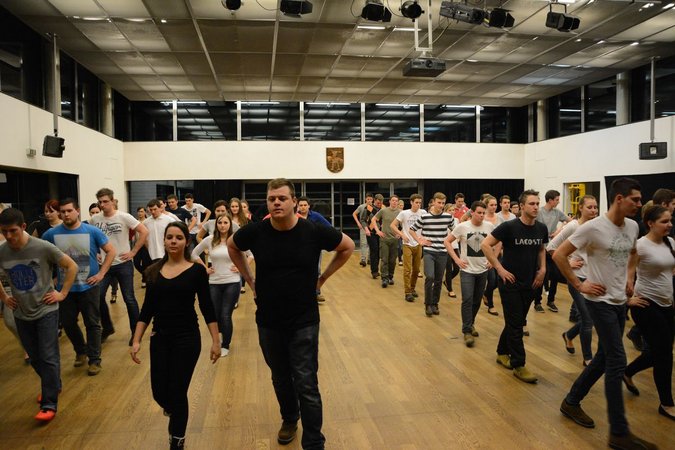 Bauernbundball Polonaise Probe